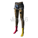 Blue Revolt Pants - Free Fire Skins