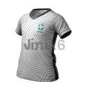 CBF Soccer Jersey - Gray Outfit - Free Fire Skins