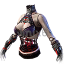 Crimson Red Outfit - Free Fire Skins