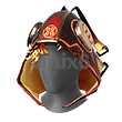 Infernal Carnizard Headgear - Free Fire Skins