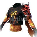 Infernal Soldier Outfit - Free Fire Skins