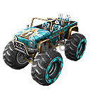 Monster Truck - Poker Monarch - Free Fire Vehicles