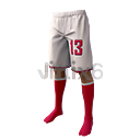 No. 13 White Jersey Pants - Free Fire Skins
