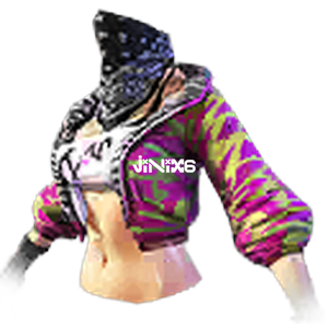 Pink Love Jacket - Free Fire Skins