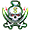 Skull Punker Pin - Free Fire Emotes