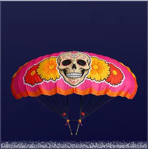 Floral Tribute - Free Fire Parachutes